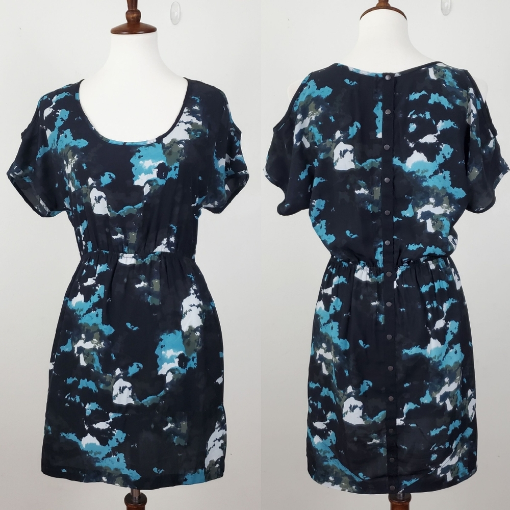UO Silence + Noise Cold Shoulder Dress